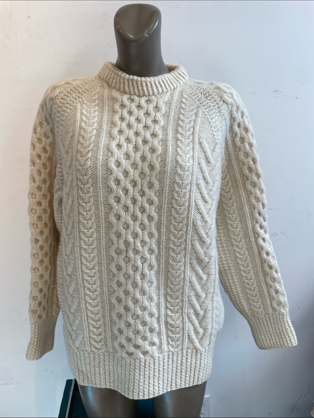 Arans by Kilkenny hand knit sweater wool